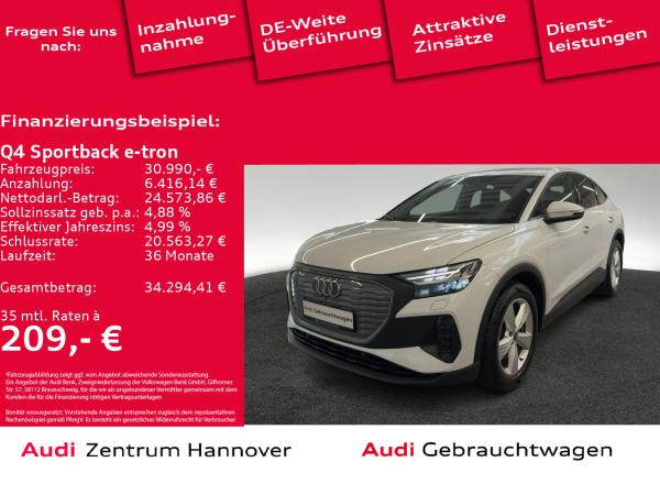 Audi Q4 e-tron Q4 Sportback e-tron 40 Matrix Standklima Kamera AHK DAB