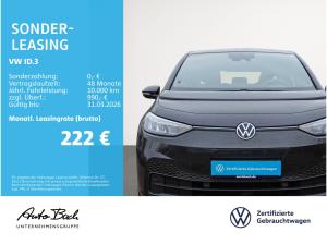 Volkswagen ID.3 Pro Navi LED Standhzg CarPlay Standklima DAB
