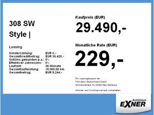 Peugeot 308 SW Style | FREI KONFIGURIERBAR | Privat