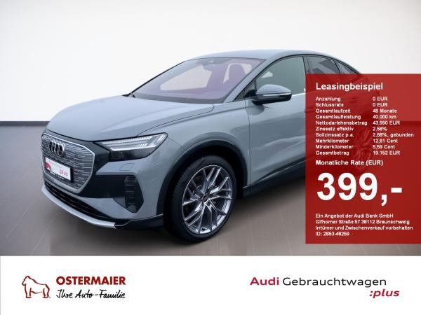 Audi Q4 e-tron Q4 Sportback e-tron ADVANCED 35 S-TRONIC AHK.LM21.WÄRMEPUMPE.MATRIX