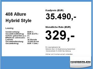 Peugeot 408 Allure Hybrid