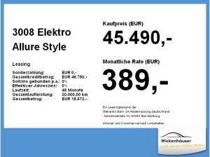 Peugeot 3008 Elektro Allure