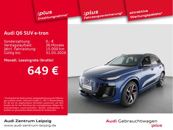 Audi Q6 e-tron 55 q. ed. one blue *abg.LED*Pano**