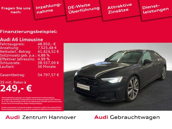 Audi A6 Limousine 45 TFSI quattro S line Pano AHK