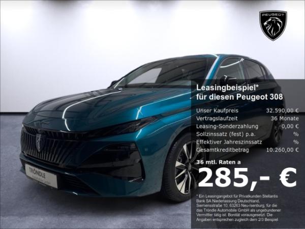 Peugeot 308 Hybrid Allure 145 e-DSC6 Navi 360 Kamera LED ACC 2-Zonen-Klimaautom DAB SHZ LenkradHZG