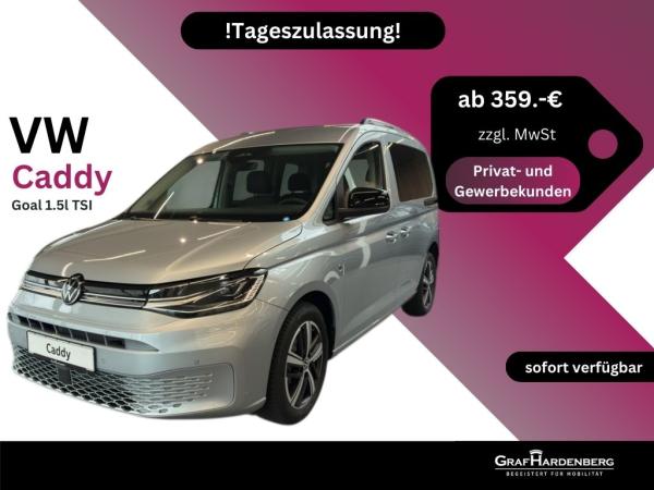 Volkswagen Caddy "Goal" 5 Sitzer 1,5 TSI *Tageszulassung - sofort verfügbar*