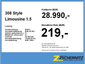 Peugeot 308 Style Limousine 1.5 Diesel