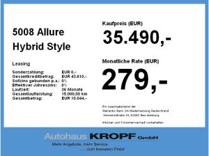 Peugeot 5008 Allure Hybrid