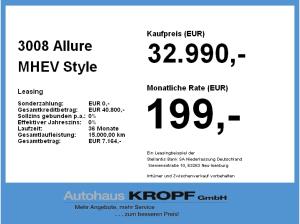 Peugeot 3008 Allure MHEV