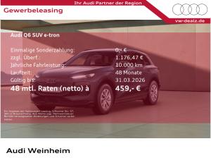 Audi Q6 e-tron Q6 SUV e-tron LED NAVI ALU DAB PDC