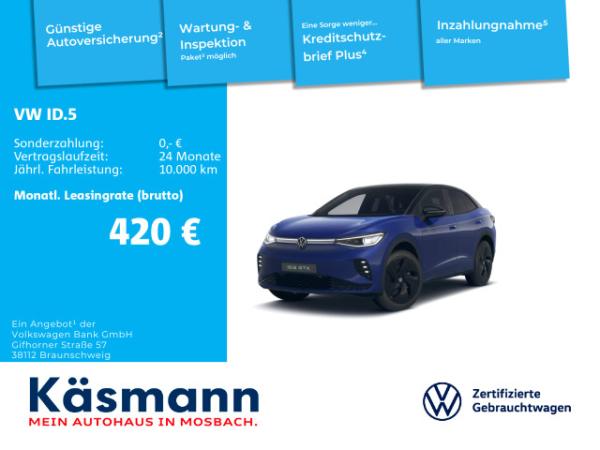Volkswagen ID.5 GTX 4Motion VOLLAUSSTATTUNG INKL WINTERRÄDER U GARANTIE