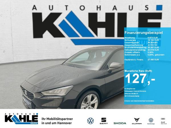 Seat Leon 1.5 TSI DSG FR LED Navi RFK Sitzh Klimaaut.