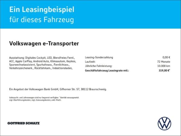 Volkswagen Transporter e-Transporter Kasten (Essen-Kray)