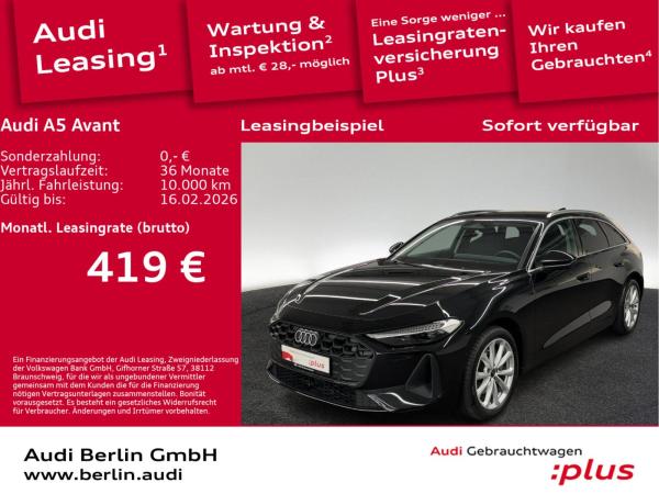 Audi A5 Avant TFSI S tr. NAVI AHK MATRIX 360° VIRTUAL