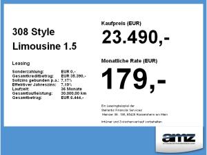 Peugeot 308 ⚡ Peugeot 308 Style DIESEL| Top-Deal | Zulassung inkl. | 0€ AZ