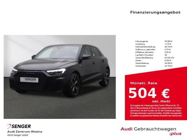 Audi A1 Sportback S line 40 TFSI Optik-Paket Navi LED