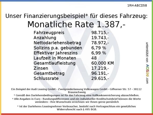 Audi A6 e-tron Avant performance Tech plus Paket LED