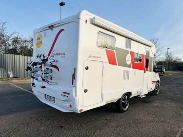 Fiat Ducato La Marca 69 mit Fahrradträger, TV, Navi