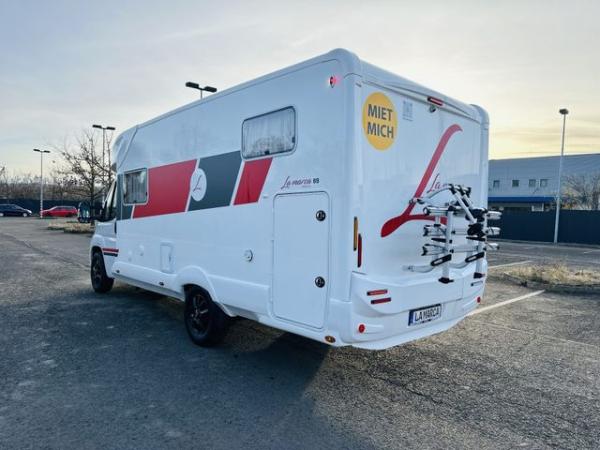 Fiat Ducato La Marca 69 mit Fahrradträger, TV, Navi