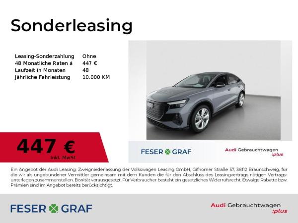 Audi Q4 e-tron Q4 Sportback 45 e-tron qu S Line Int Leder,Navi,