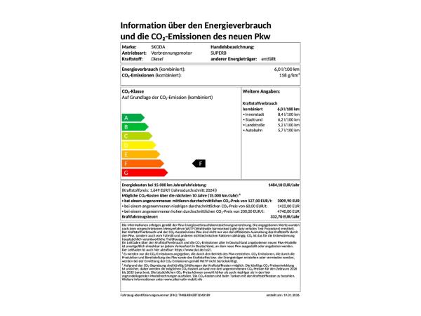 Skoda Superb Combi Sportline SOFORT VERFÜGBAR! Navi DCC PANO AHK eHeck