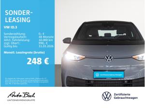 Volkswagen ID.3 Pure Performance, Navi, LED, App-Connect, Klima, Lane Assist