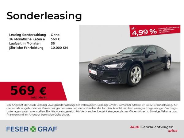 Audi A7 Sportback 50 TDI HUD 360° AHK ACC Keyless