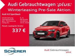 Audi A3 Sportback S line 30 TFSI S tronic PANO AHK NAVI SHZ