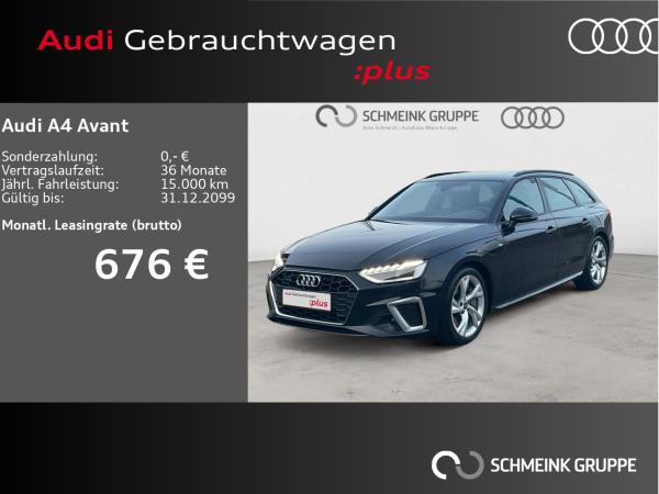 Audi A4 Avant 45 TFSI 2x S line quattro MATRIX PANO