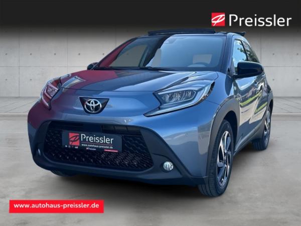 Toyota Aygo X 1,0 l Teamplayer Air 5 M T Faltdach LED Apple CarPlay Android Auto Mehrzonenklima