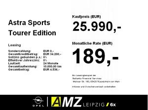 Opel Astra Sports Tourer Edition 1.2 Turbo