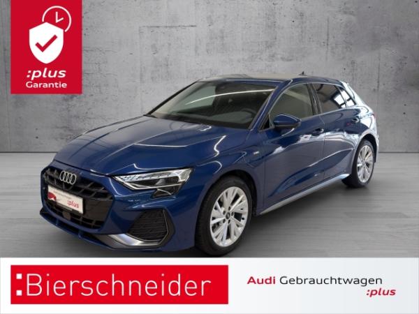 Audi A3 Sportback 40 TFSIe S line MATRIX SONOS AHK KAMERA 17 NAVI ACC 5-J-GARANTIE