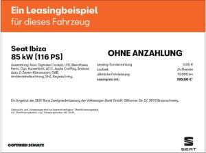 Seat Ibiza FR DSG NAVI SITZHEIZUNG EINPARKHILFE LED