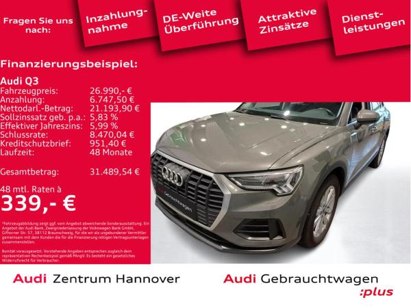 Audi Q3 45 1.4 TFSI e LED APS vorn + hinten