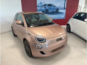 Fiat 500e La Prima  Abholung Mannheim