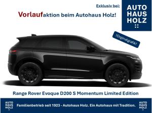 Land Rover Range Rover Evoque Sondermodell Momentum Dynamic SE -  20ZOLL SCHWARZ - SCHWARZ PAKET - KOMFORTPAKET - SHZ - FAHRPAKET