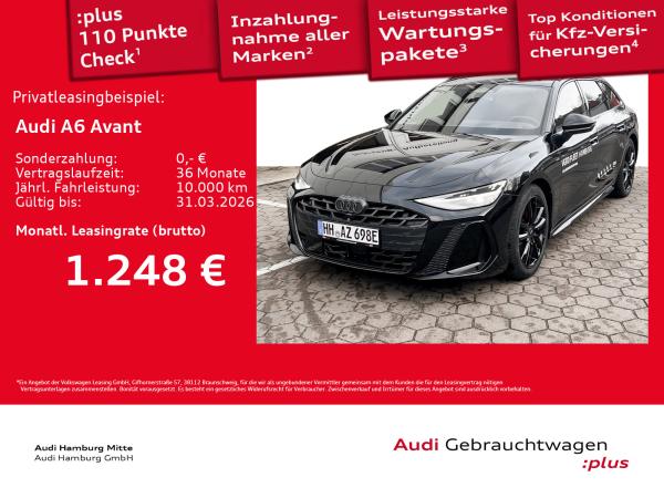 Audi A6 Avant 2.0 TFSI e-hybrid quattro S tronic S line B&O LM21 Audi A6 Avant 2.0 TFSI e-hybrid quattro S tronic S line B&O LM21
