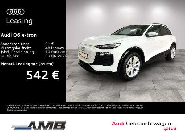 Audi Q6 e-tron AHK/LED+/360°/Tech/Wärmepumpe/04.30Garantie