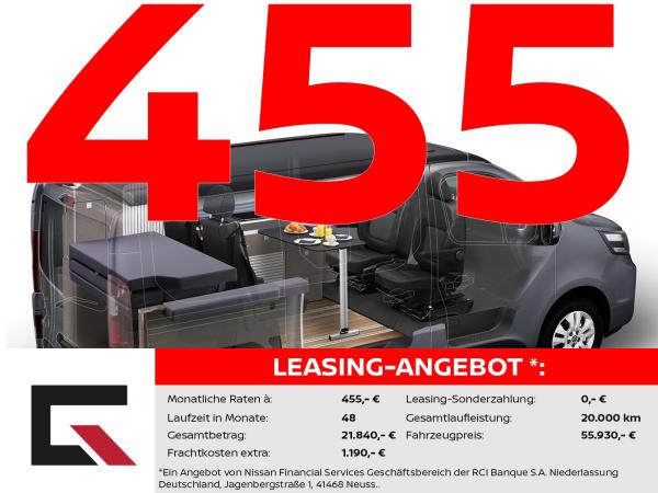 Nissan Primastar SEASIDE Revotion/Dethleffs dCi170 DCT nur noch 2x !