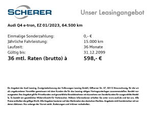 Audi Q4 e-tron *quattro* Navi RFK ACC SHZ VKZ-Erk. GRA