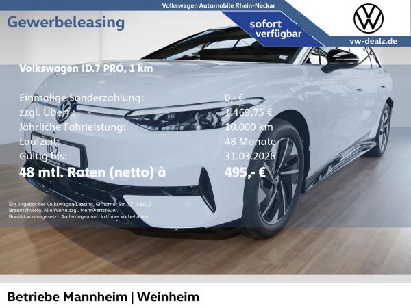 Volkswagen ID.7 Tourer Pro 77 kWh NAVI AHK
