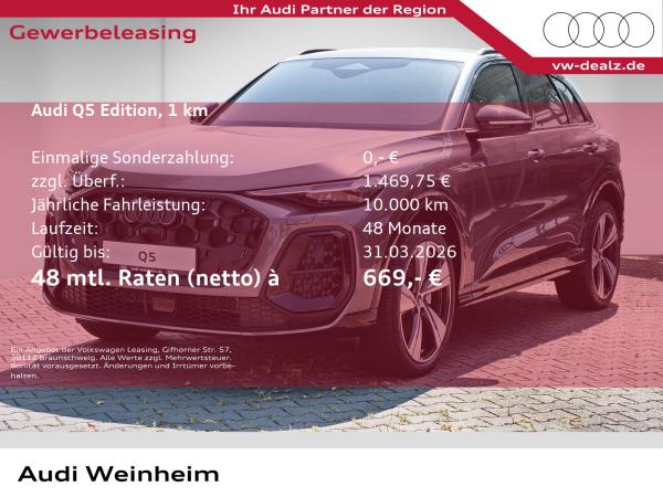 Audi Q5 SUV edition one 2.0 TDI quattro S tronic