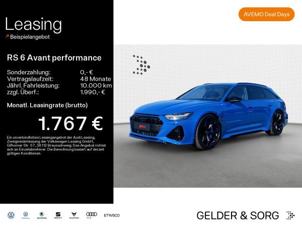 Audi RS6 RS 6 Avant performance UPE204T*EXCLUSIVE*B&OADV*KERAMIK*HUP*SOFT*MASSAGE