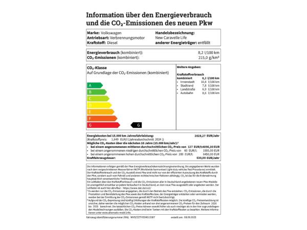 Volkswagen Caravelle T7 Life AHK Pano ACC harman/kardon
