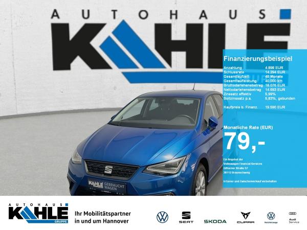 Seat Ibiza 1.0 TSI Style LED PDC Virt keyless GJR