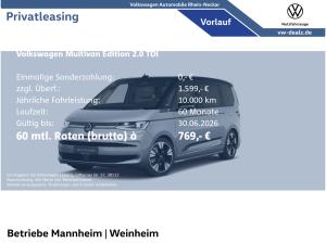 Volkswagen Multivan EDITION 2.0 TDI DSG Klima AHK NAVI LED