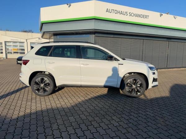 Skoda Karoq 1.5 TSI Sportline DSG Matrix Navi AHK Klimaauto🚀Sofort-Verfügbar🚀Autohaus-Schandert Top-Deal✨