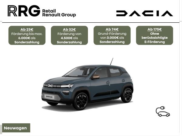 Dacia Spring ❗Extreme ELECTRIC 100 ❗ E-Auto-Prämie bis 6000€ Möglich