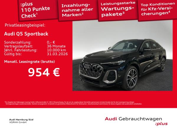 Audi Q5 Sportback TDI qu. S tronic 2xS LINE/LM20/360°