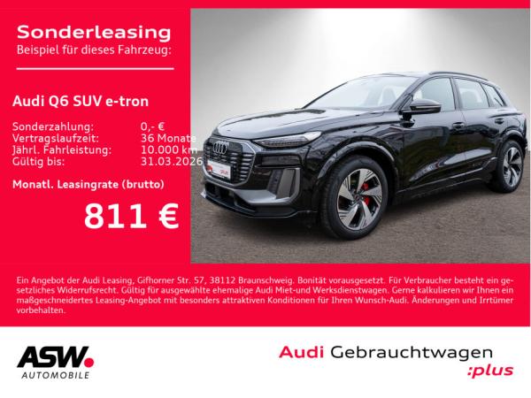 Audi Q6 e-tron Q6 SUV e-tron quattro S-Line Leder ACC 360° // Sofort verfügbar!!!